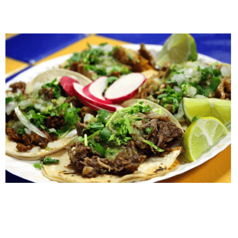 Tacos de Bistec (Orden con 4)