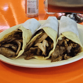 Taco Árabe con Queso