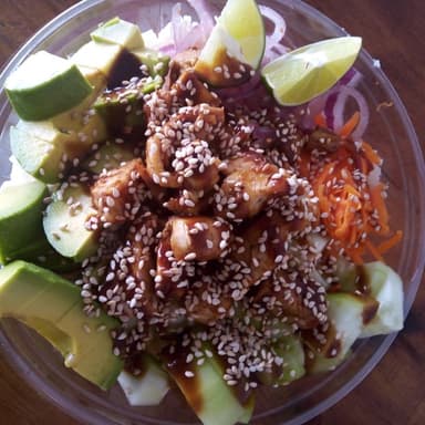 Poke de Pollo Teriyaki