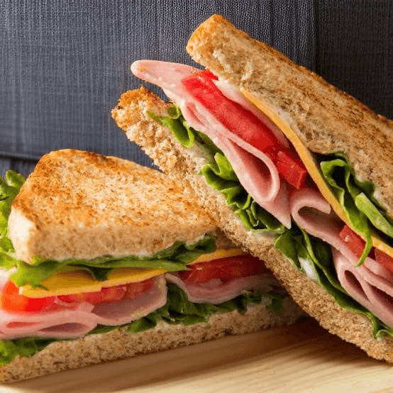 Sandwich de Jamon con Queso