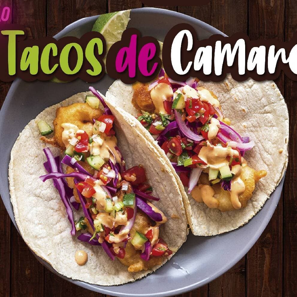 Orden de Tacos de Camarón (3 Pz)