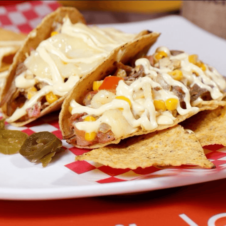 Tacos + Nachos.
