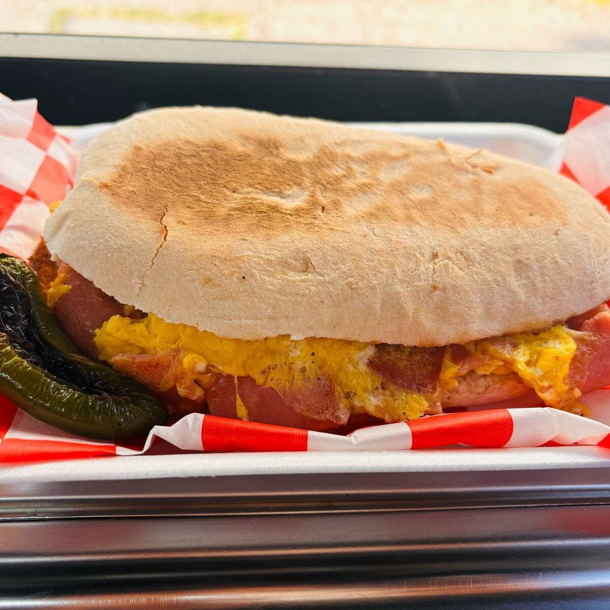Torta de Huevo con Chorizo