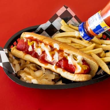 Hot Dog Jumbo para Asar 8 in