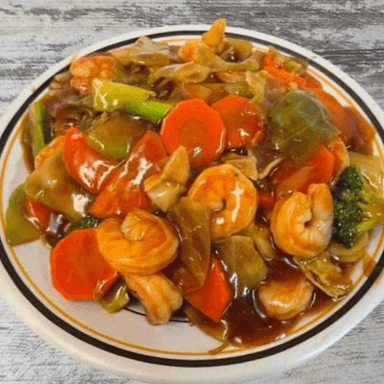 Chop Suey en Salsa con Camarón (ENTERO)