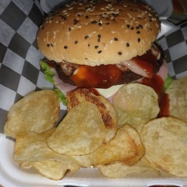 Hamburguesa con Bbq