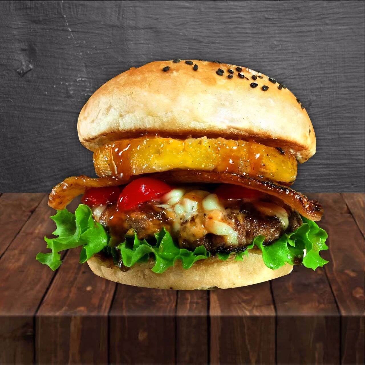 Hamburguesa Hawaiana