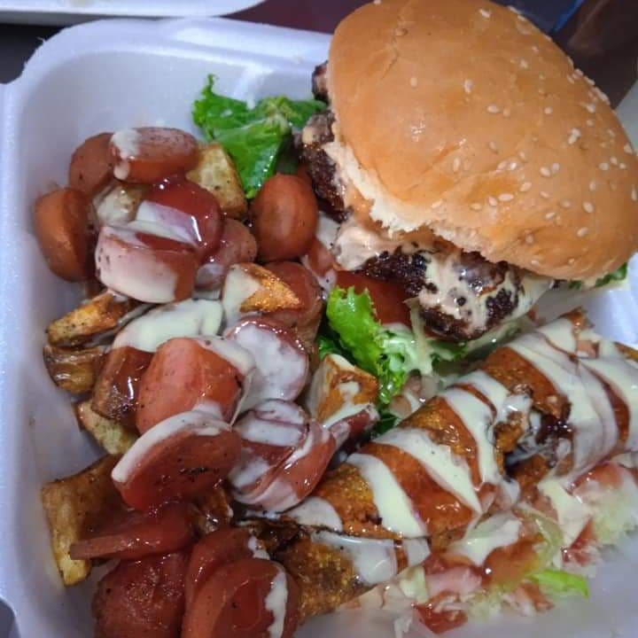 Hamburguesa + Taco + Salchipapas