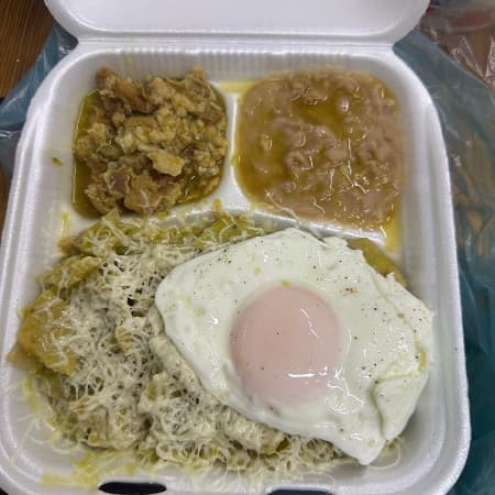 Chilaquiles Sencillos + Coca Cola 400 Ml