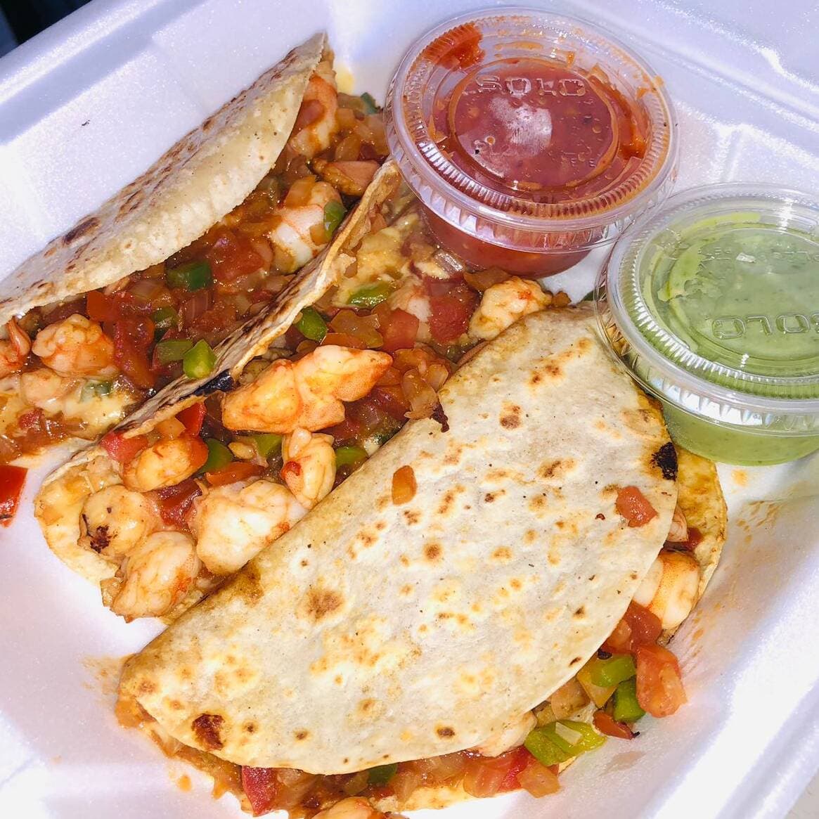 Taco Gobernador de Camaron 3 piezas