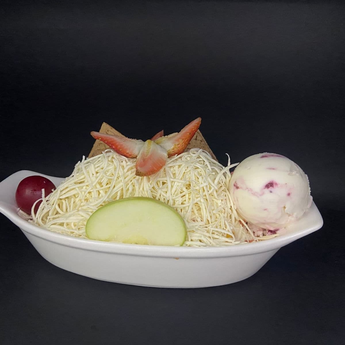 Ensalada Sencilla con Helado