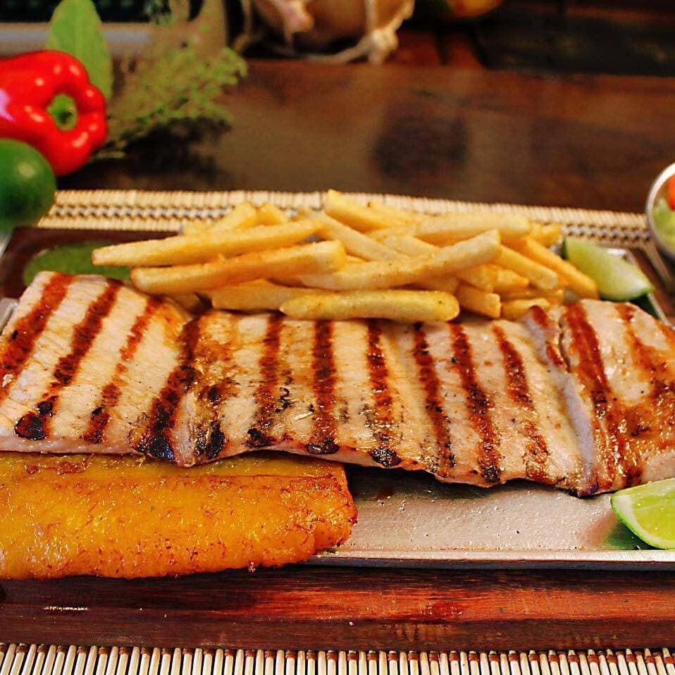 300 Gr De Cerdo Al Chimichurry