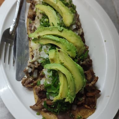 Huarache de Bistec