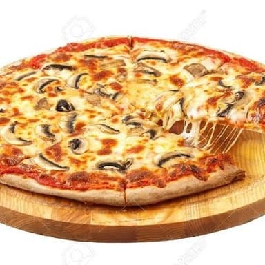 Pizza de champ