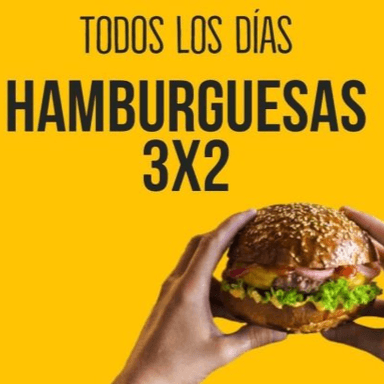 Combo 3x2 Hamburguesas