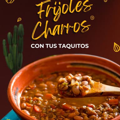 Frijoles Charros 1/4