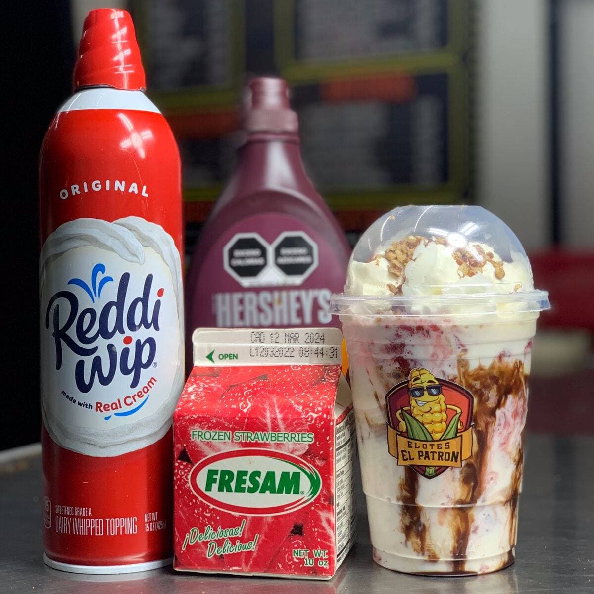 Fresas con Crema
