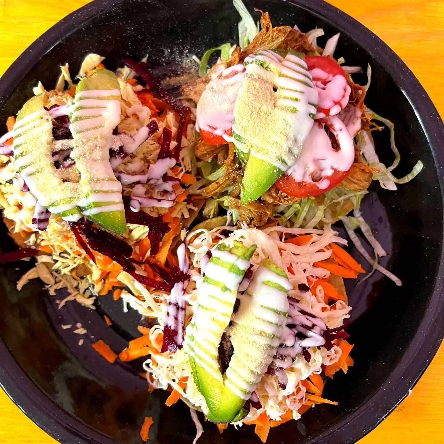 Tostadas de Pollo