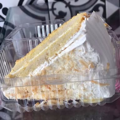 Rebanada de Pastel de 3 Leches
