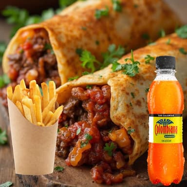 Burrito de Carne Desmechada