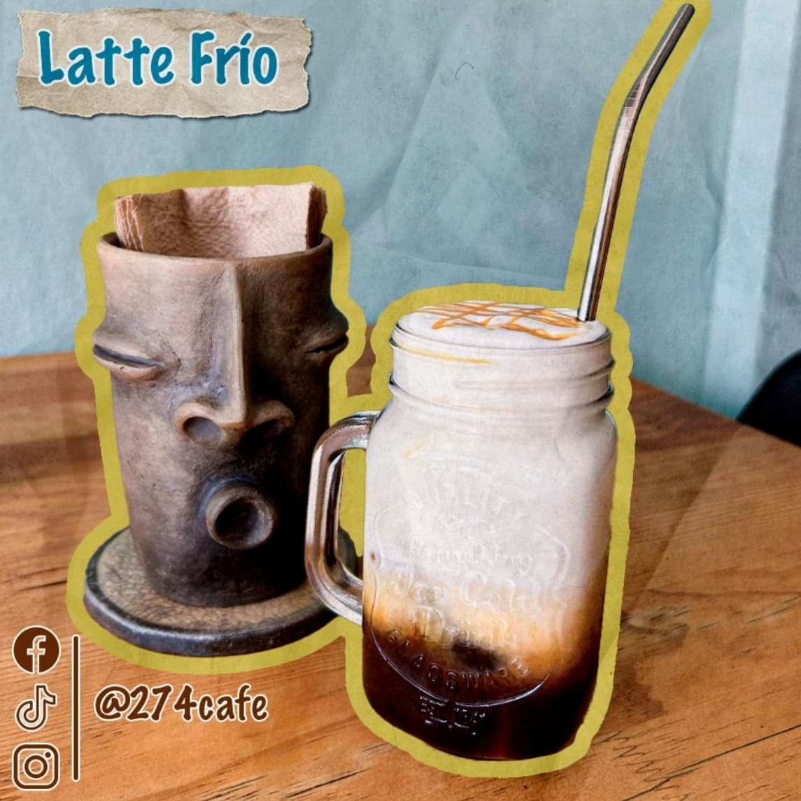 Latte Frío 16 oz
