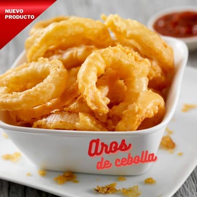6 Piezas de Aros de cebolla