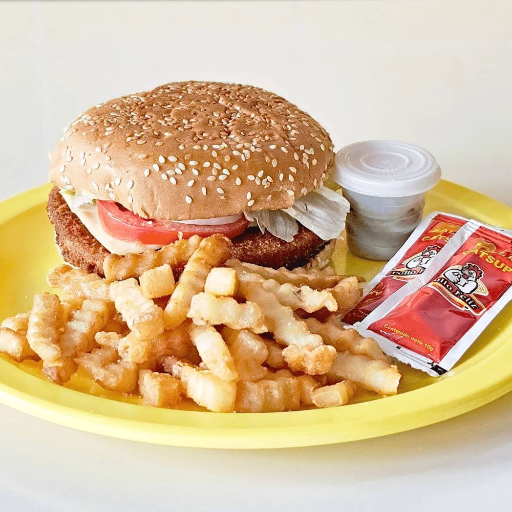 Hamburguesa con Papas