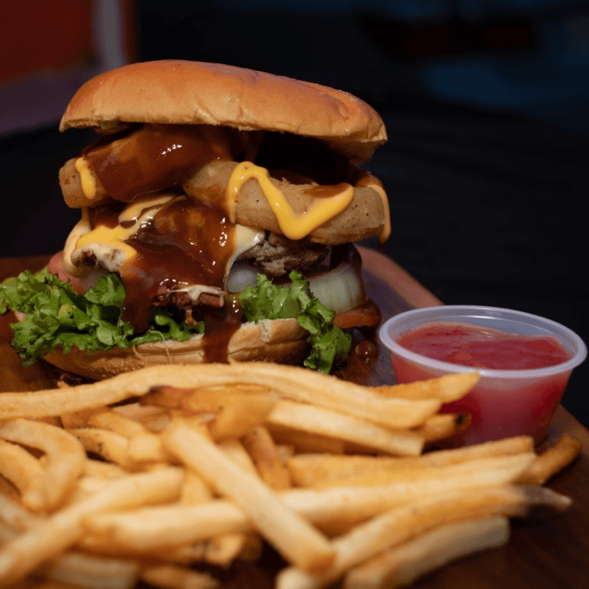 Burger Bbq Hot