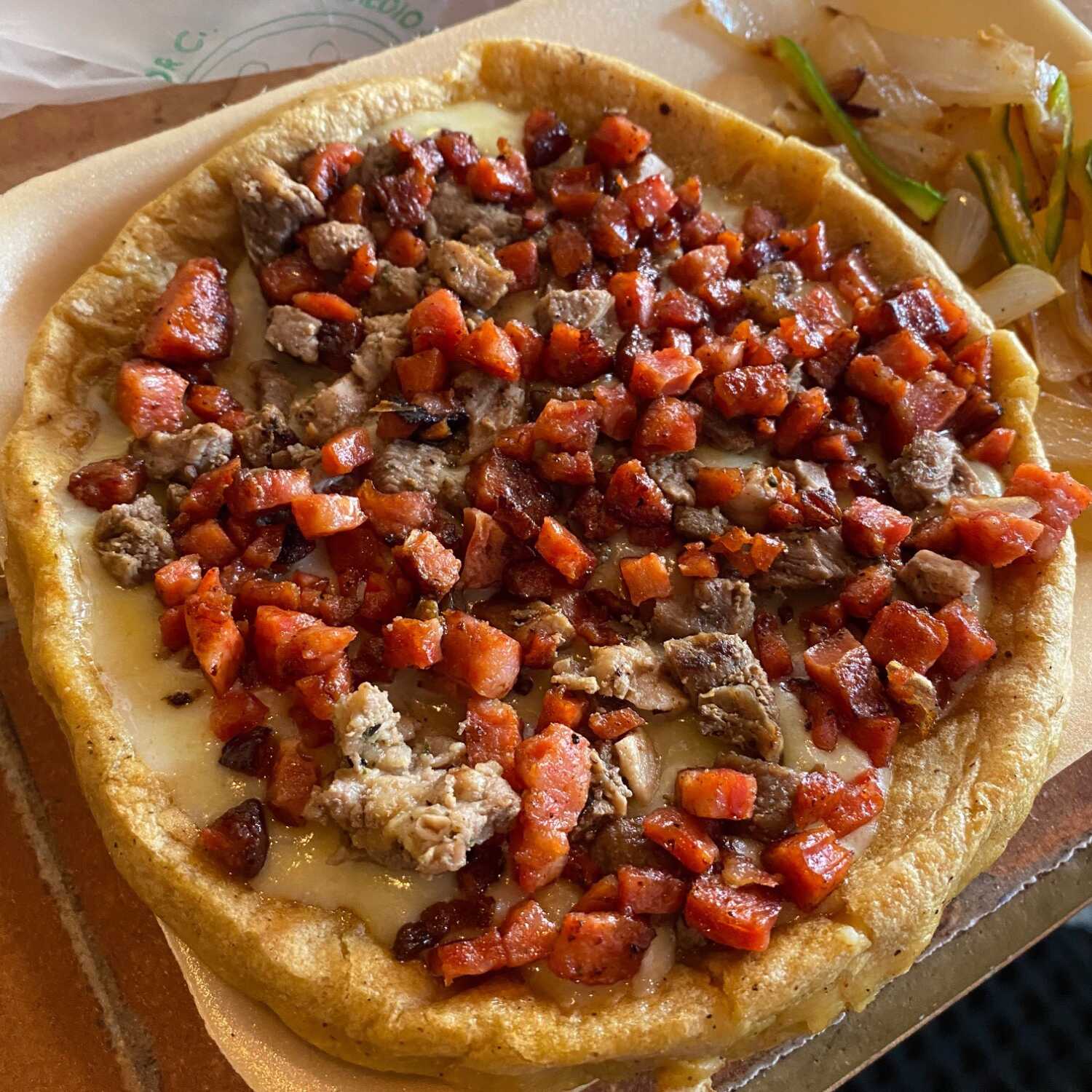 Pellizcada Campechana (Asada y Chorizo)