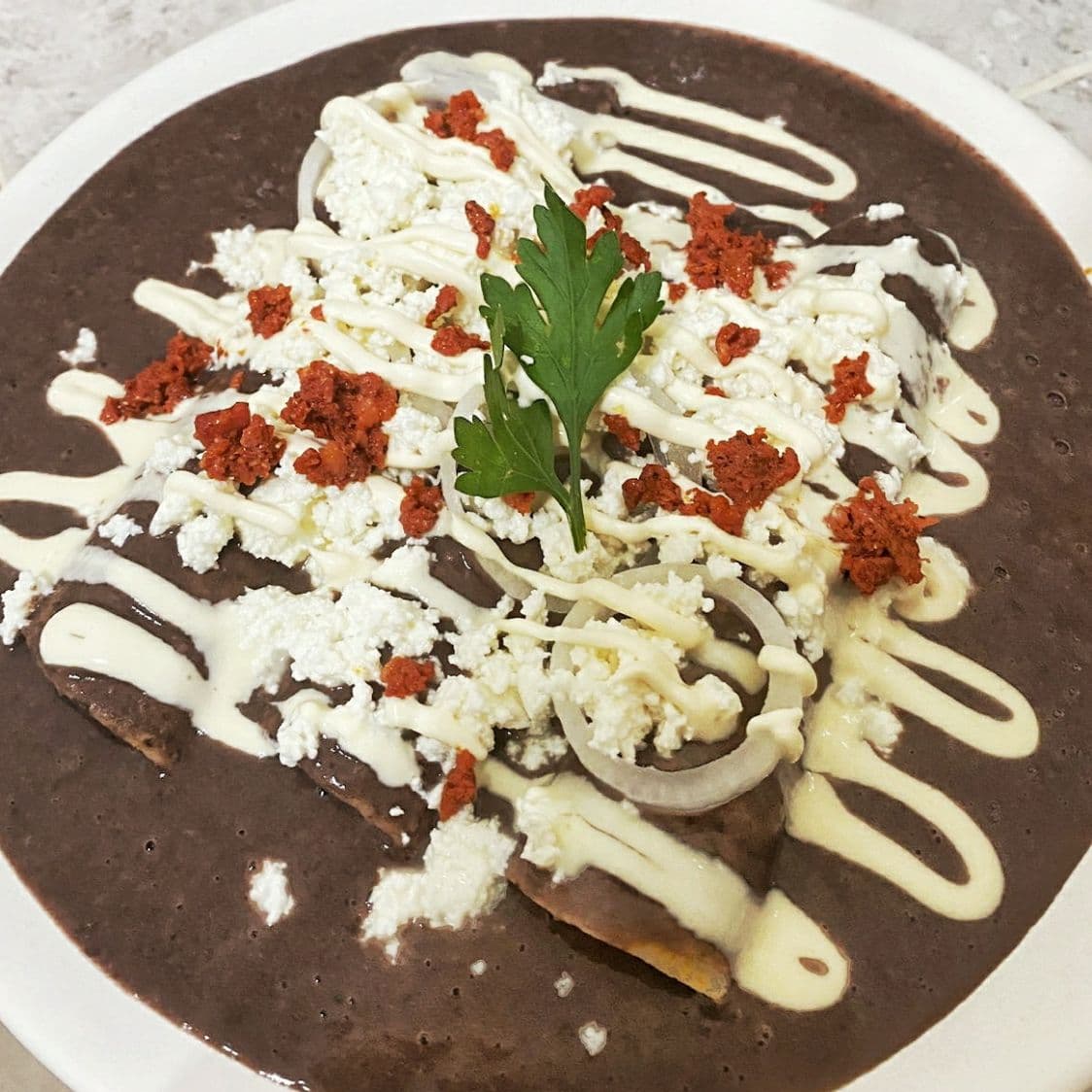 ENFRIJOLADAS + CAFE