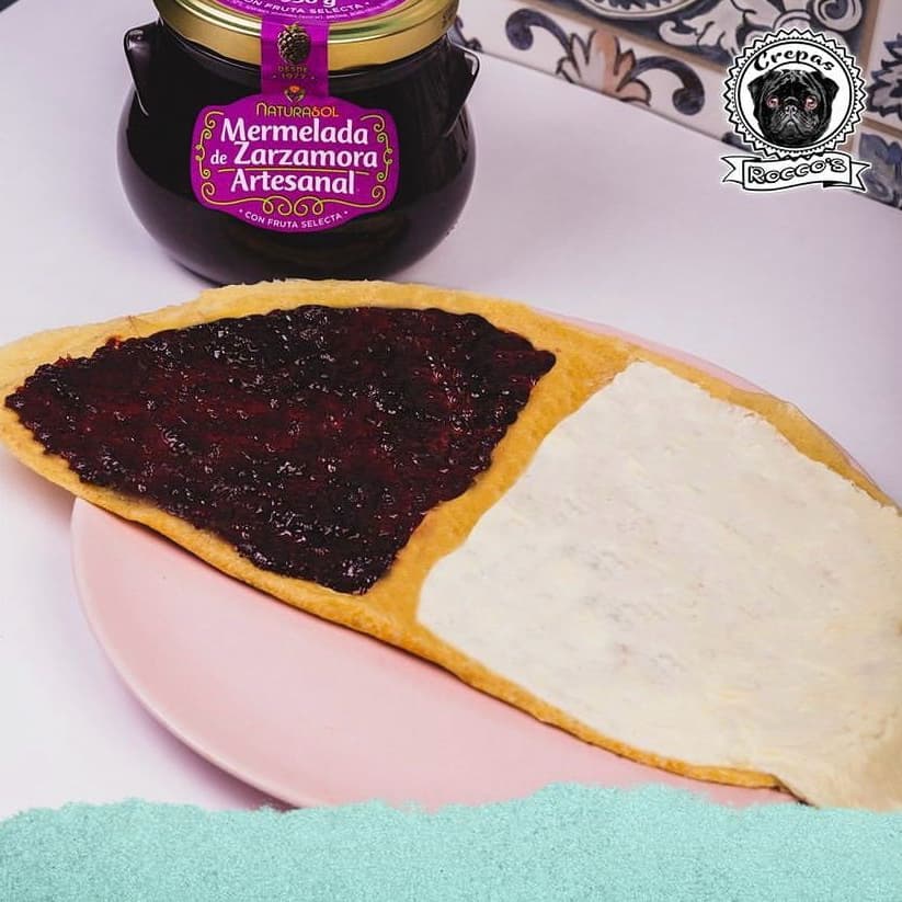 NUTELLA con Mermelada de Zarzamora o Fresa