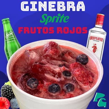 Ginebra Sprite Frutos Rojos