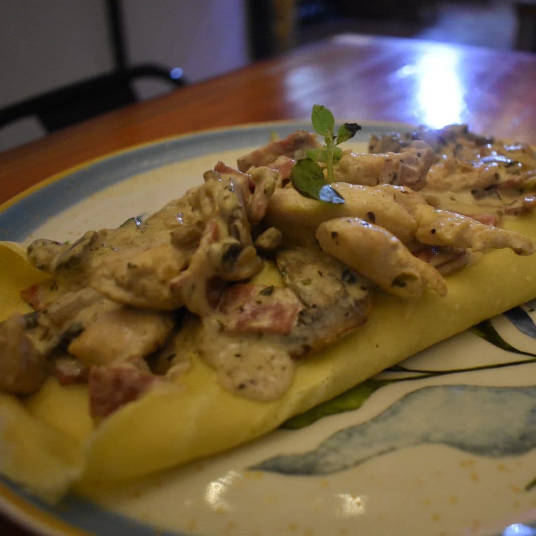 Pollo y Champiñones