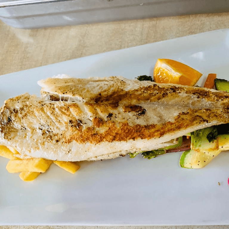 Corvina a la Plancha
