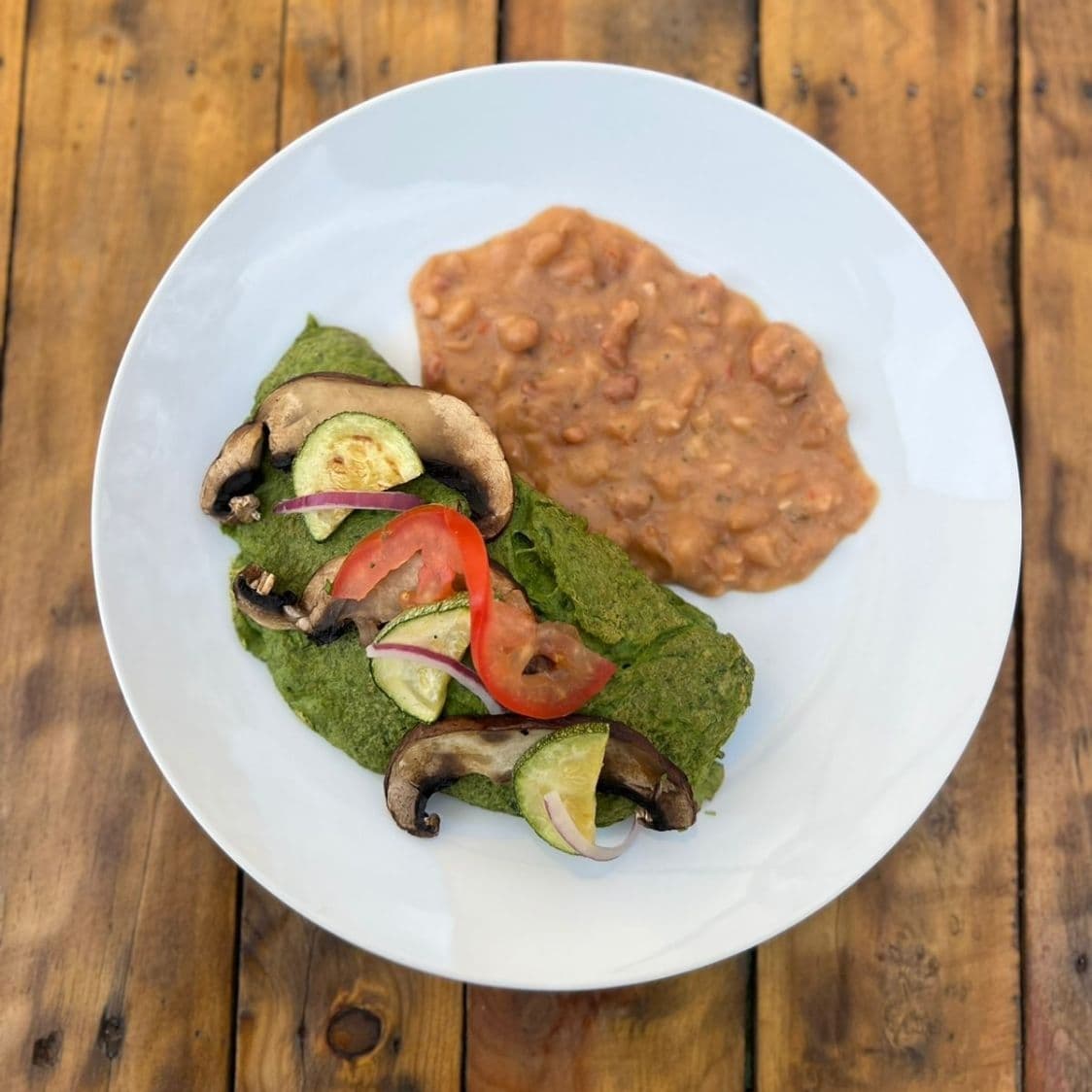 Omelette veggie