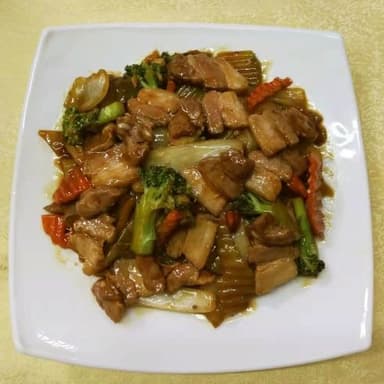 Cerdo con Vegetales