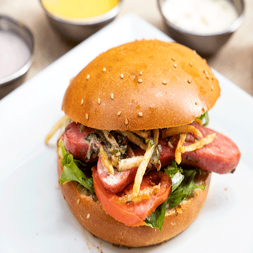 Sándwich Chorizo Parrillero