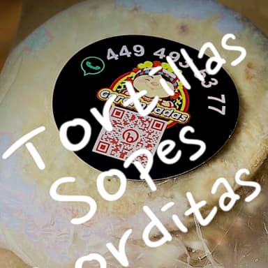 Tortilla, Sope, Gordita Maíz Hecha a Mano Unidad