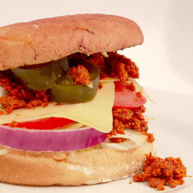 Hamburguesa Mexicana + Crepa de Cortesia