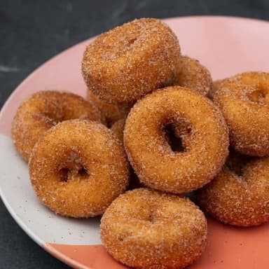 Donitas de canela