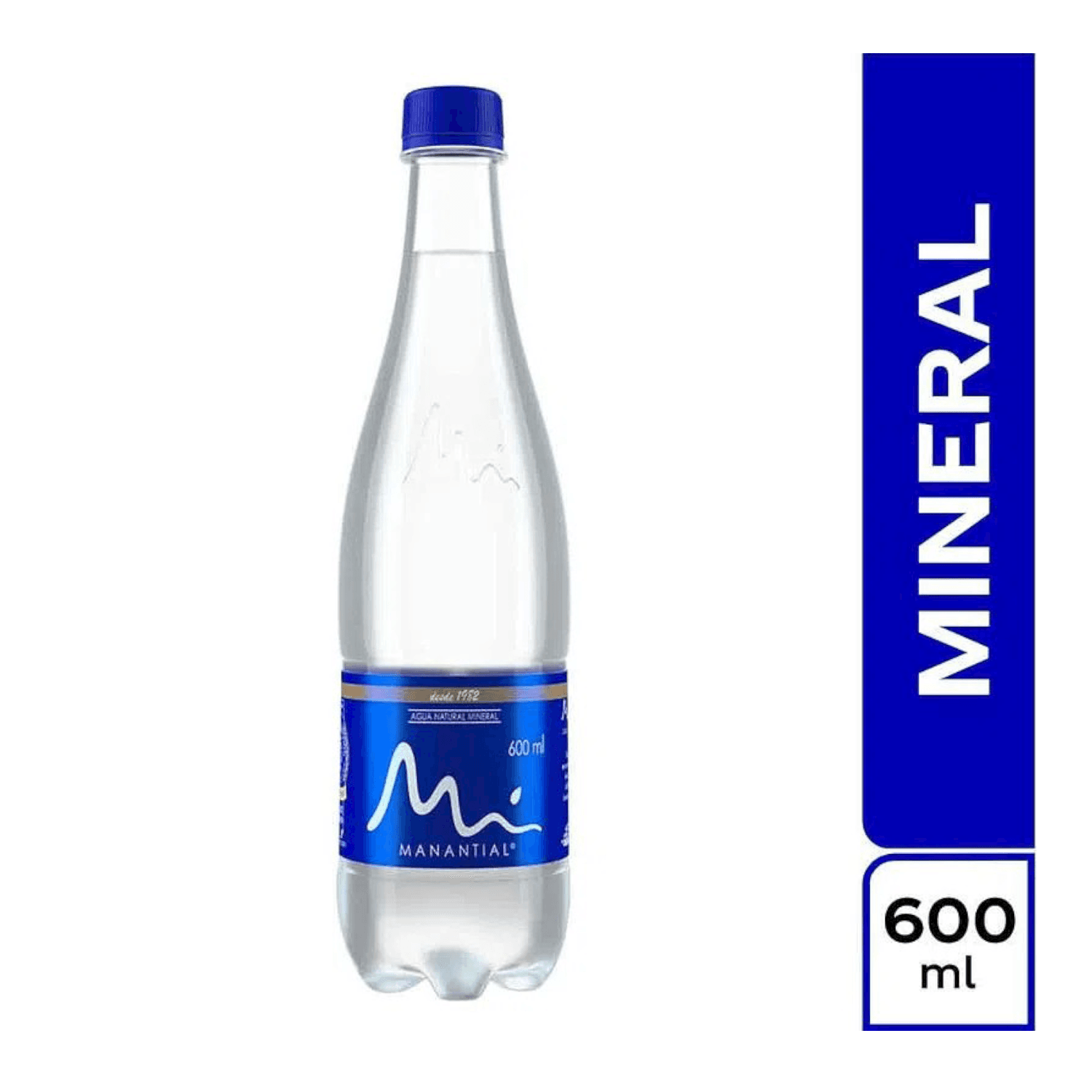 Agua Manantial 600Ml Sin Gas