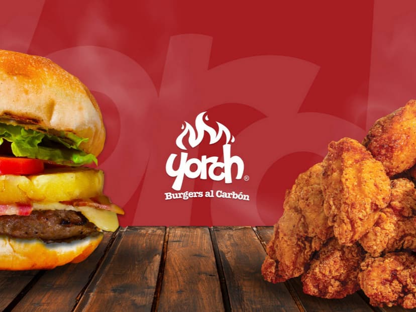 Hamburguesas al Carbon Yorch Food Plaza