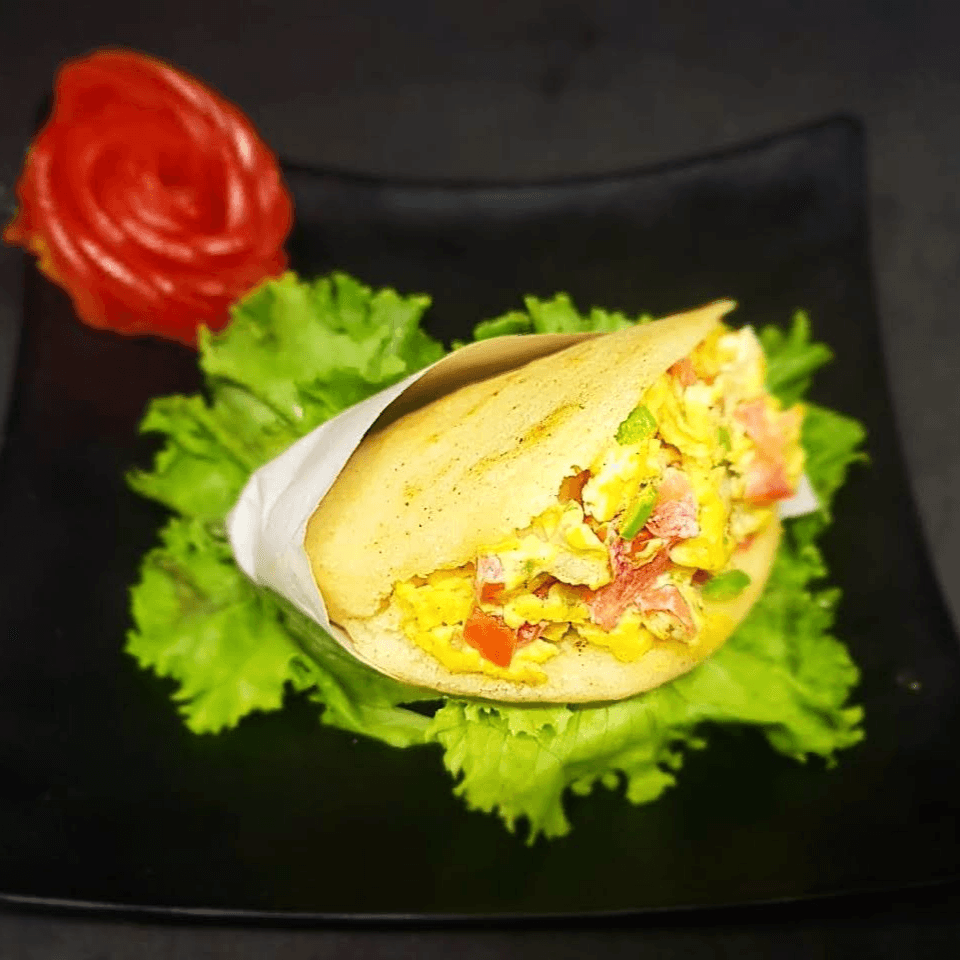 Arepa de Huevos a la Mexicana