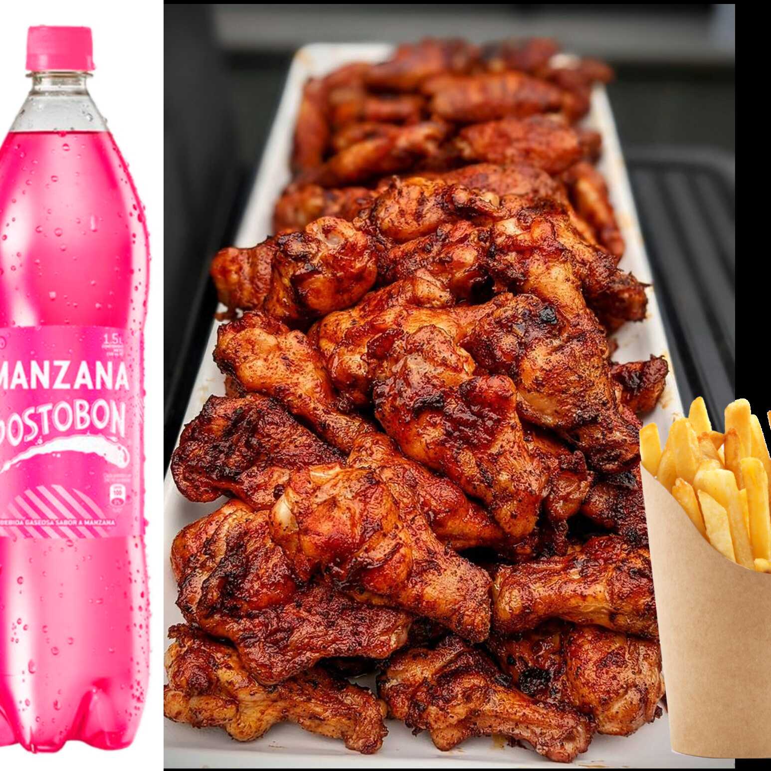 Alitas Mexicanas X30 más Gaseosa 1.5 L.