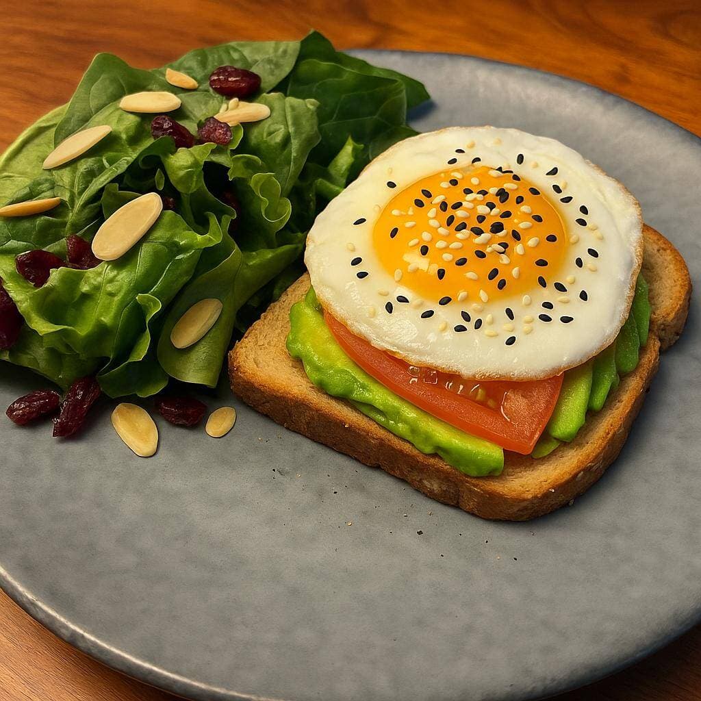 AVOCADO-EGG TOAST