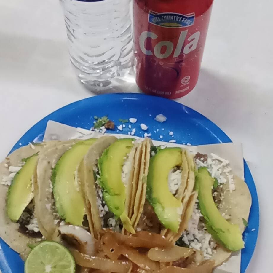 Combo Especial 5 Tacos+Agua