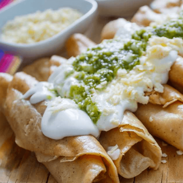 Tacos Dorados 5 Piezas