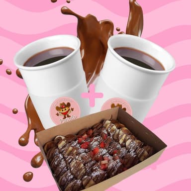 2 Cafés Americanos + 25 Pancitos