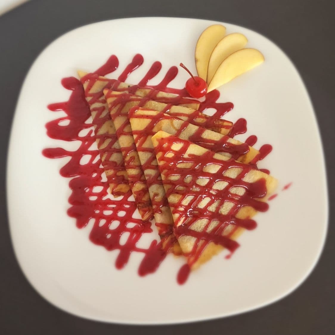 Crepa de Mermelada con Queso Philadelphia