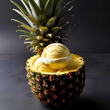 HELADO DE PIÑA (CASCARA)